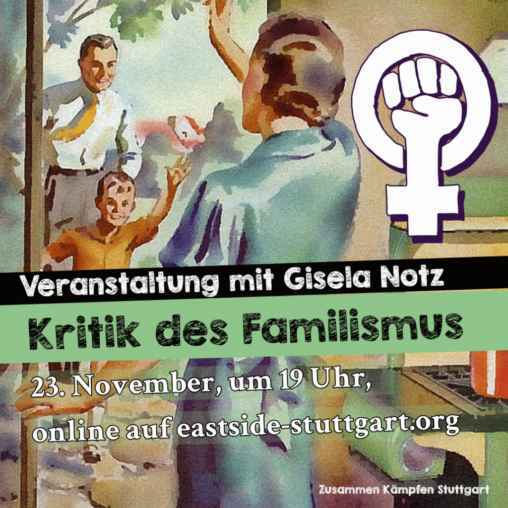 Kritik des Familismus – Veranstaltung mit Gisela Notz