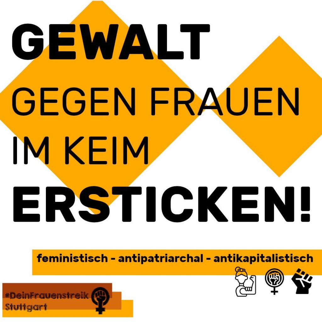 Gewalt gegen Frauen im Keim ersticken!