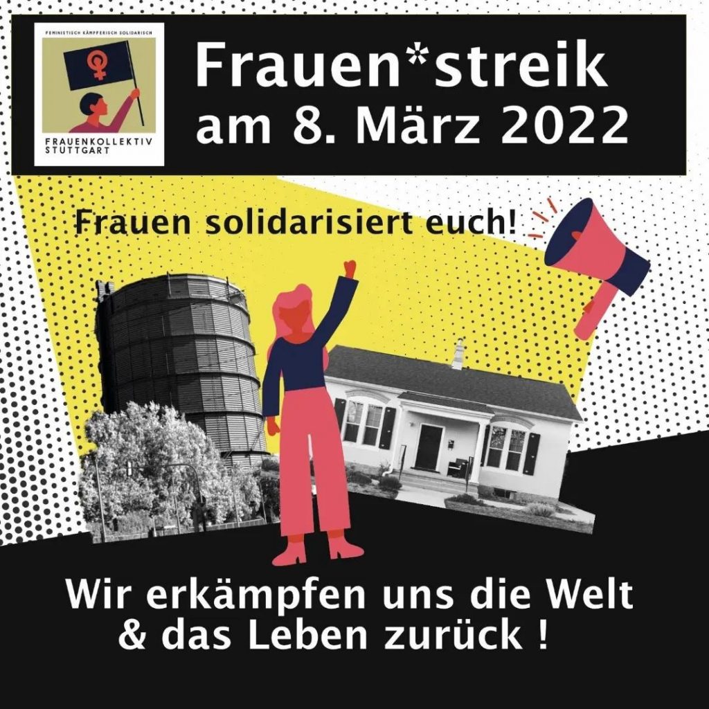 Women’s Strike on the 8th March 2022 – Women stand in solidarity!