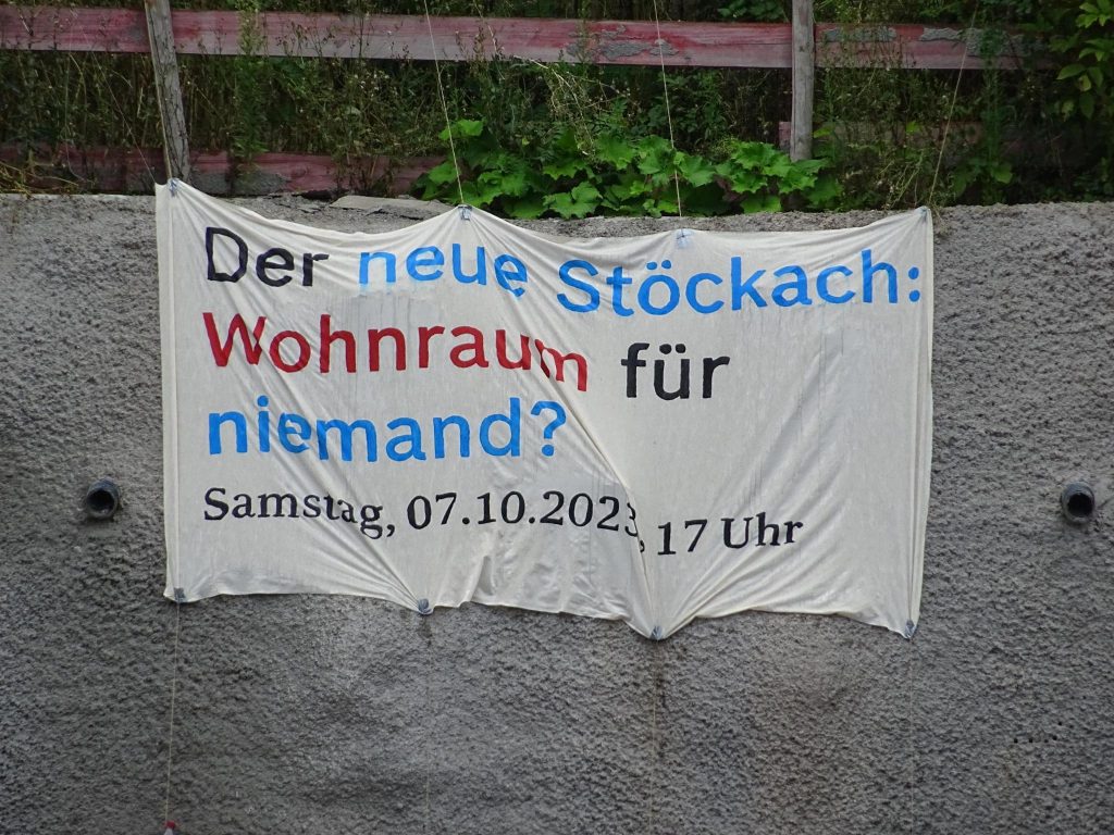 Der neue Stöckach – Wohnraum für niemand?