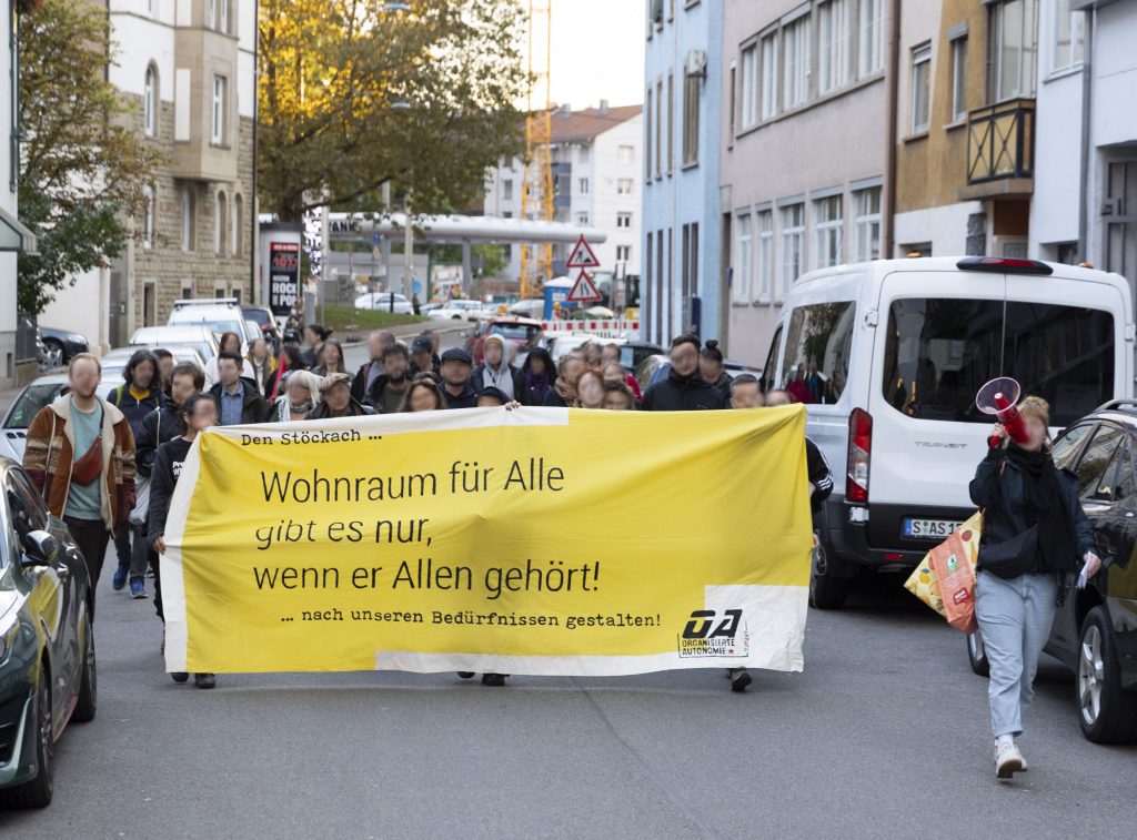 Die Stadt gehört uns allen – Bericht zur Kundgebung und dem Fest „Blühende Landschaften am Stöckach?“