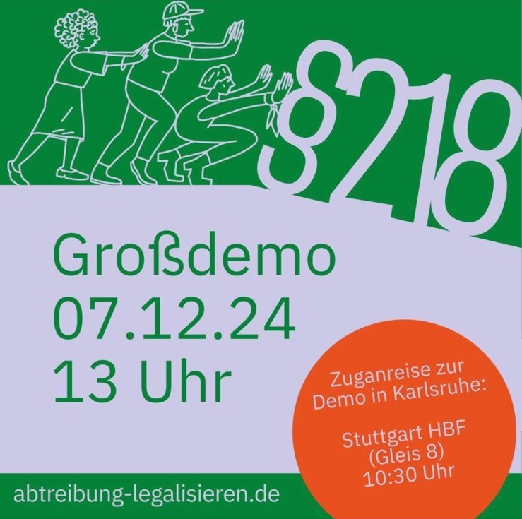 Demo: Abtreibung legalisierung jetzt!