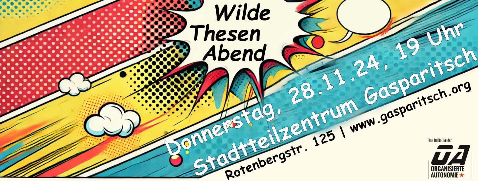 Wilde Thesen Abend: „Der Kampf gegen Rechts kann sich nicht im Kampf gegen die AfD erschöpfen“