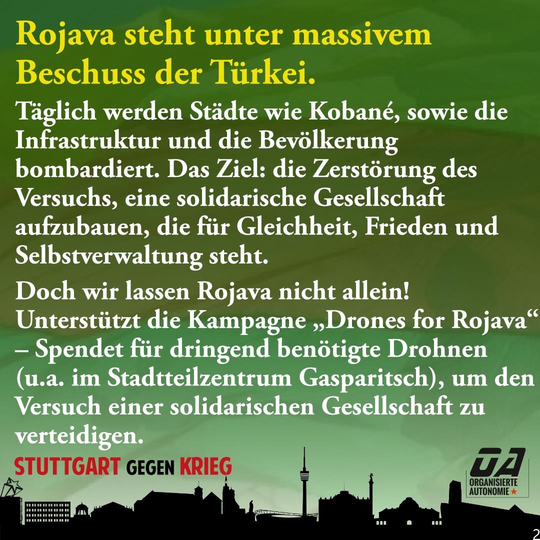 Solidarität mit Rojava – Spendensammlung für Drohnen für Rojava ...
