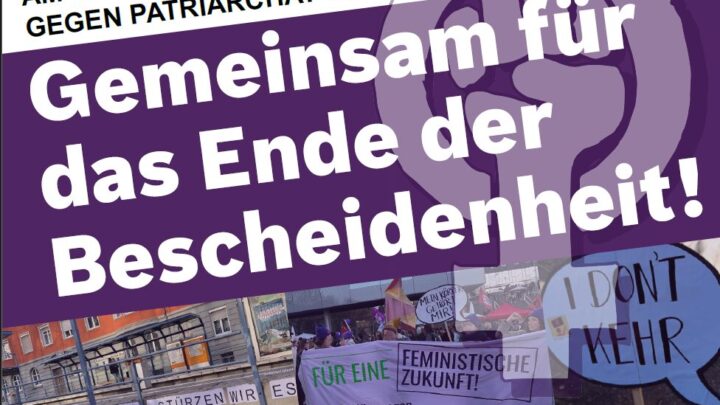 Gemeinsam für das Ende der Bescheidenheit!