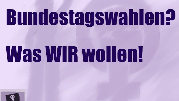 Bundestagswahlen? Was WIR wollen!