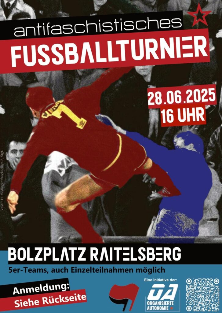 Antifaschistisches Fußballturnier am 28. Juni