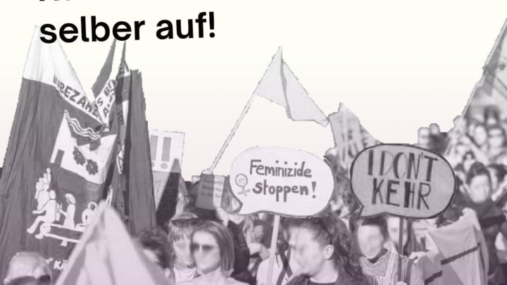I don’t kehr – Räum dein Scheißdreck selber auf! (Plakat zum 1. Mai 2025)