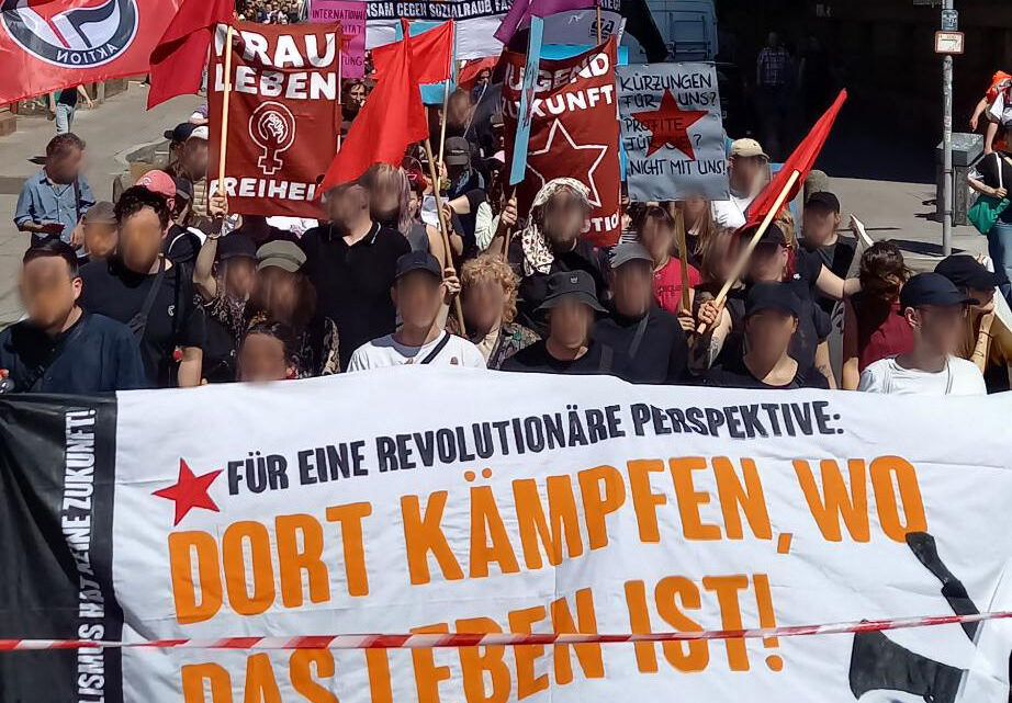 Bericht zum 1. Mai 2025: 1700 Menschen bei Revolutionärer 1. Mai Demo, größtes Straßenfest am Stadtteilzentrum Gasparitsch, 120 Personen bei Kundgebung im Stadtteil Bericht zum 1. Mai 2025: 1700 Menschen bei Revolutionärer 1. Mai Demo, größtes Straßenfest am Stadtteilzentrum Gasparitsch, 120 Personen bei Kundgebung im Stadtteil