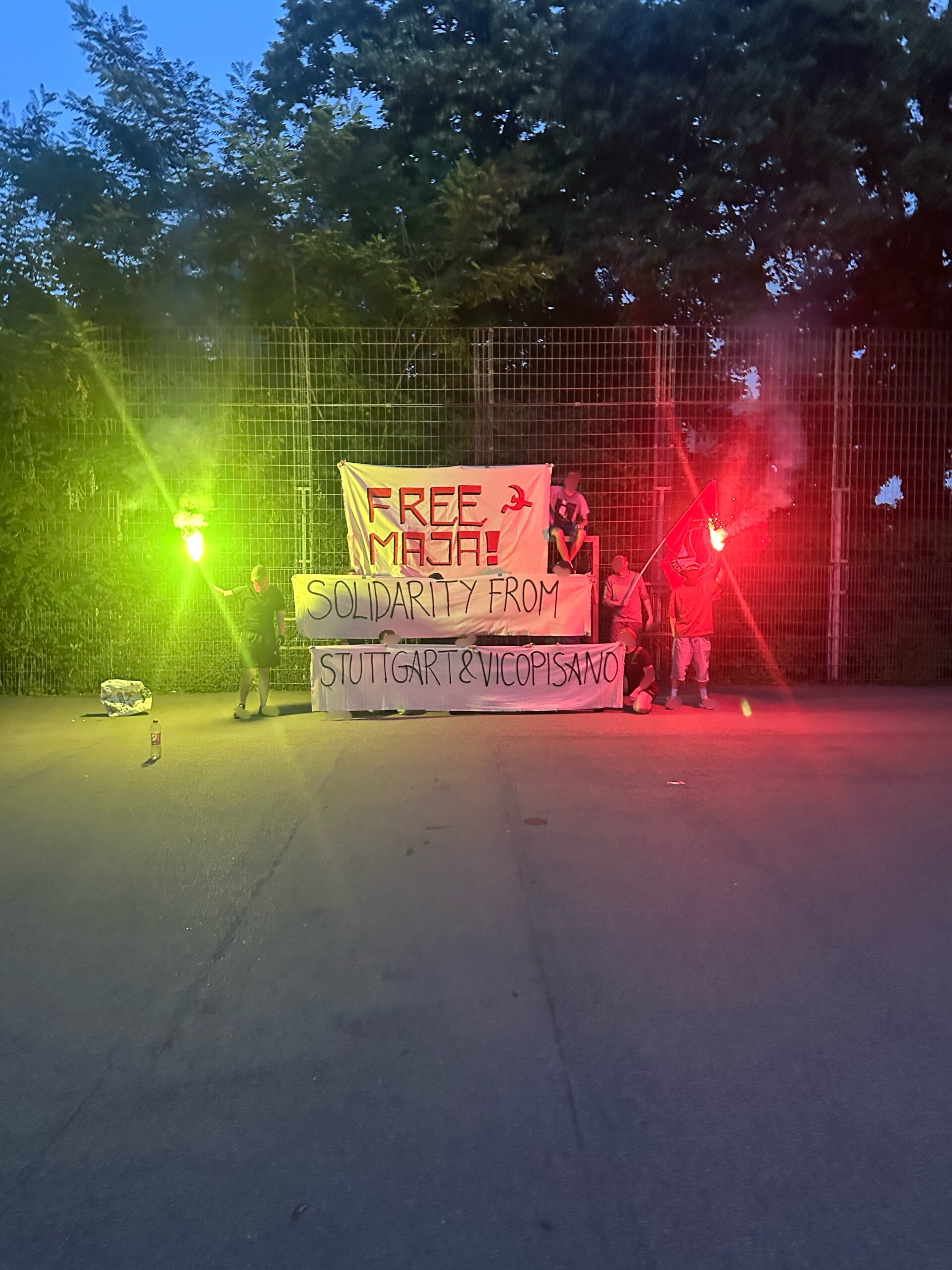 Free Maja! – Solidarität mit dem Hungerstreik von Maja!