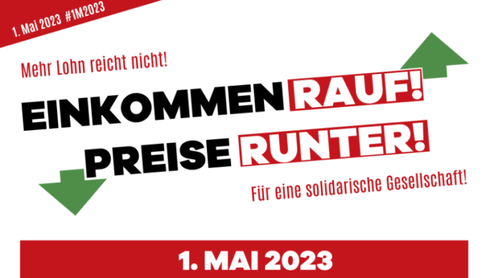 1. Mai in Stuttgart-Ost: Einkommen rauf – Preise runter!