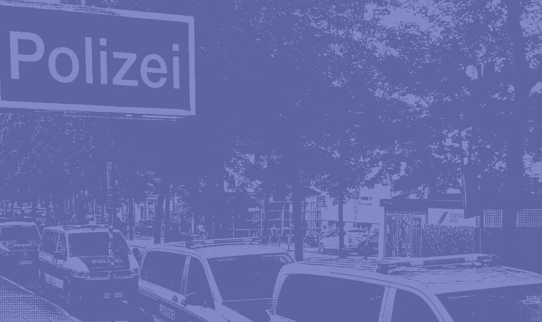 Flugblatt: Strobl spricht – Polizist schießt: Zu dem Mord an einem jungen Erwachsenen in Stuttgart-Ost