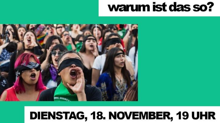 Wir reden drüber – Gewalt gegen Frauen hat System – warum ist das so?