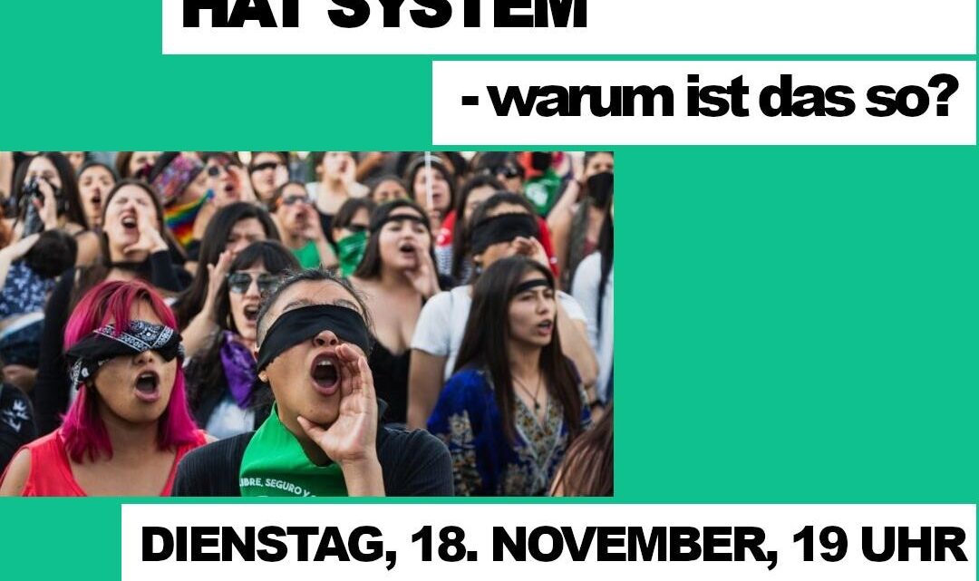 Wir reden drüber – Gewalt gegen Frauen hat System – warum ist das so? Wir reden drüber – Gewalt gegen Frauen hat System – warum ist das so?
