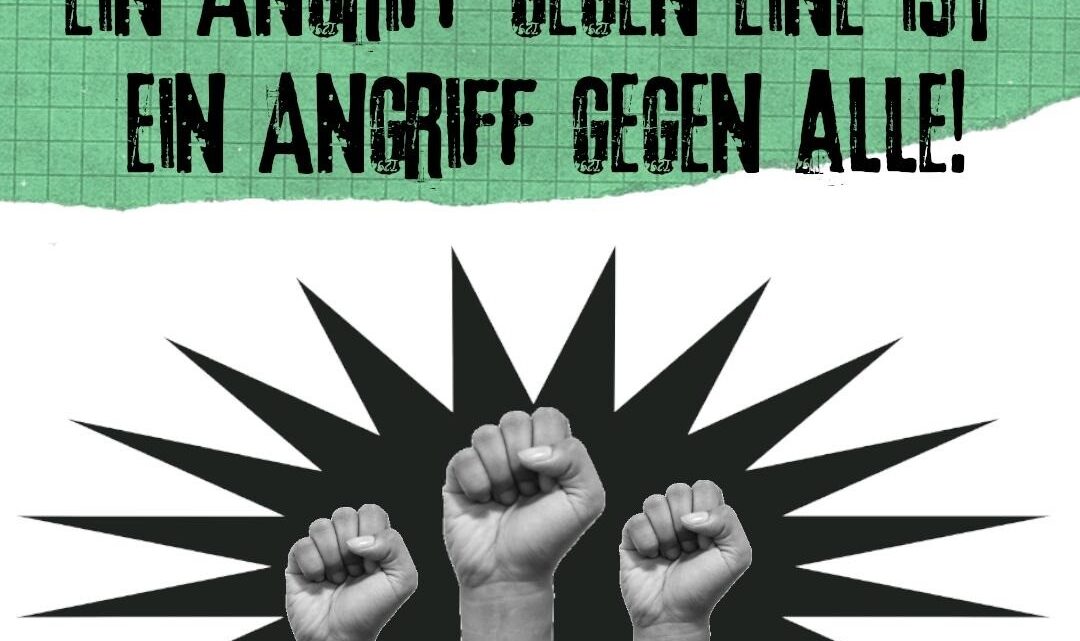 Femizide Stoppen! Ein Angriff gegen eine ist ein Angriff gegen alle!