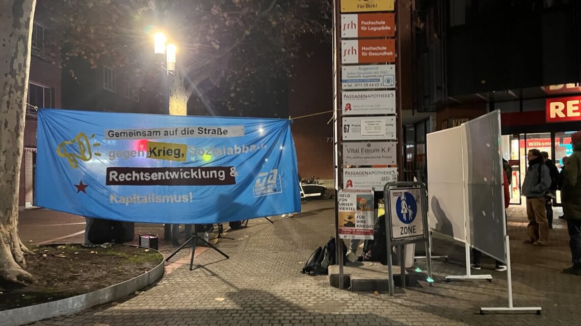 Geld für unser Viertel – statt für ihre Kriege – Bericht zur Kundgebung und Infotisch