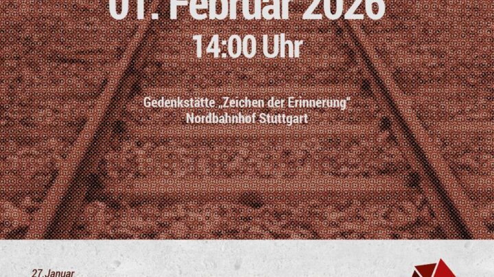 Kundgebung zum Tag des Gedenkens an die Opfer des Nationalsozialismus