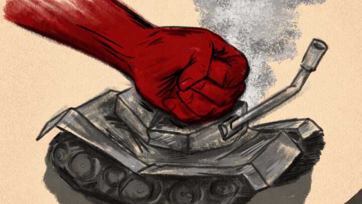 Immer vorwärts – Niemals zurück – Auf zum Ostermarsch in Stuttgart