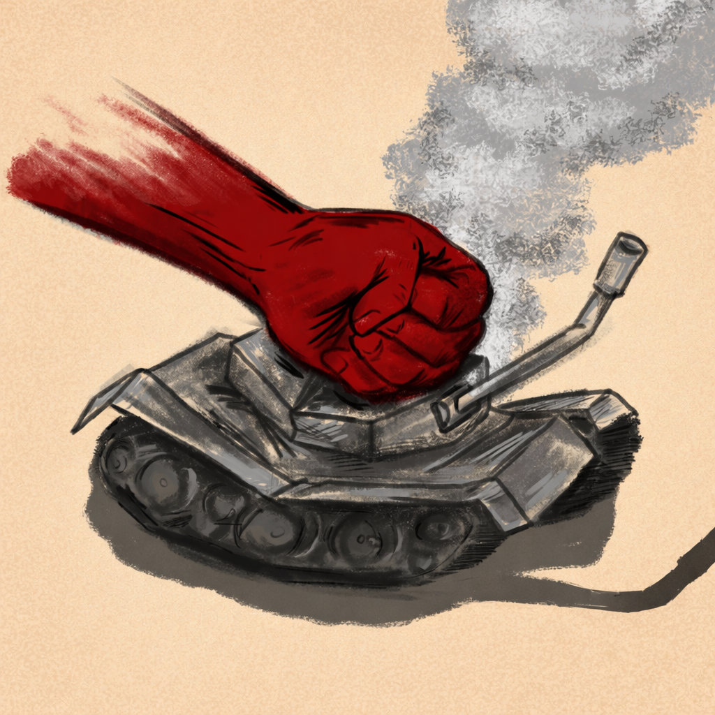 Immer vorwärts – Niemals zurück – Auf zum Ostermarsch in Stuttgart