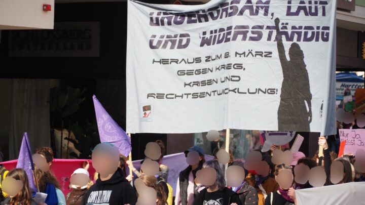 Am 8. März gegen Patriarchat und Kapitalismus – Bericht der Aktionen rund um den Frauenkampftag